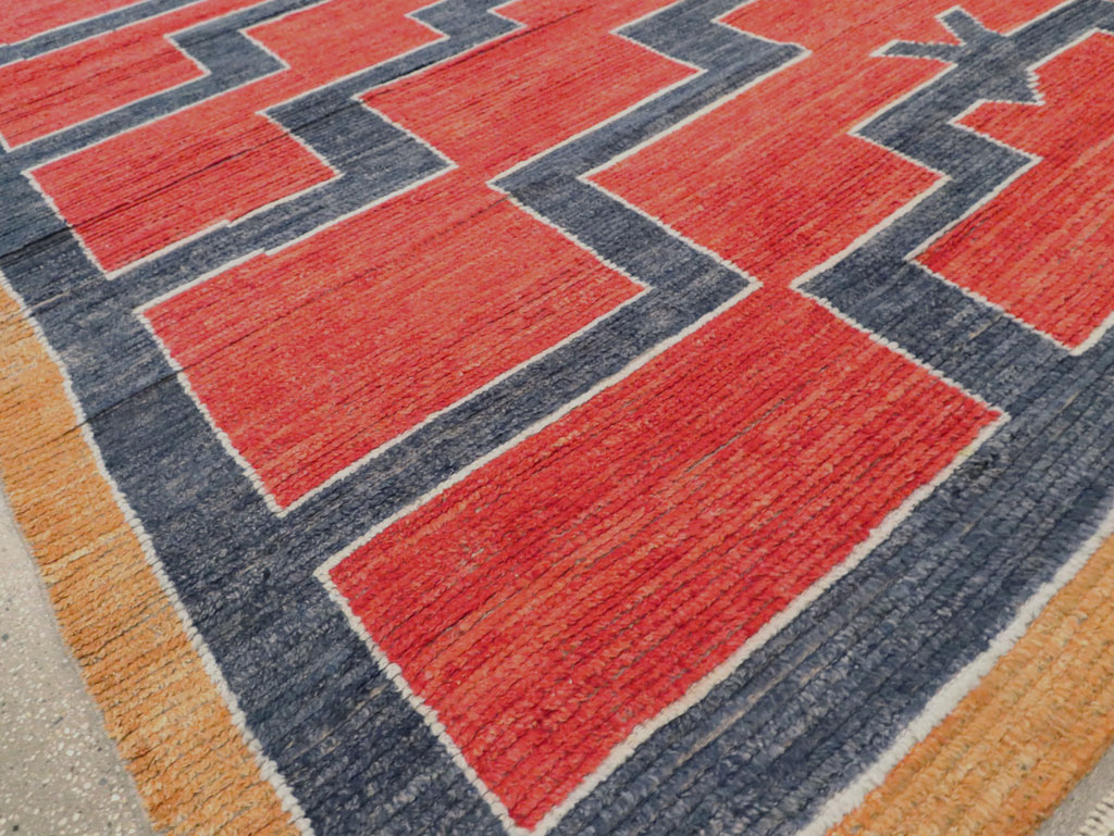 Contemporary Turkish Tulu Room Size Carpet, No.29539 - Gsblank