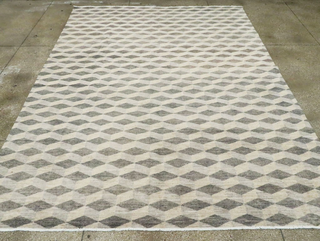 Contemporary Turkish Anatolian Room Size Carpet, No.29541 - Gsblank