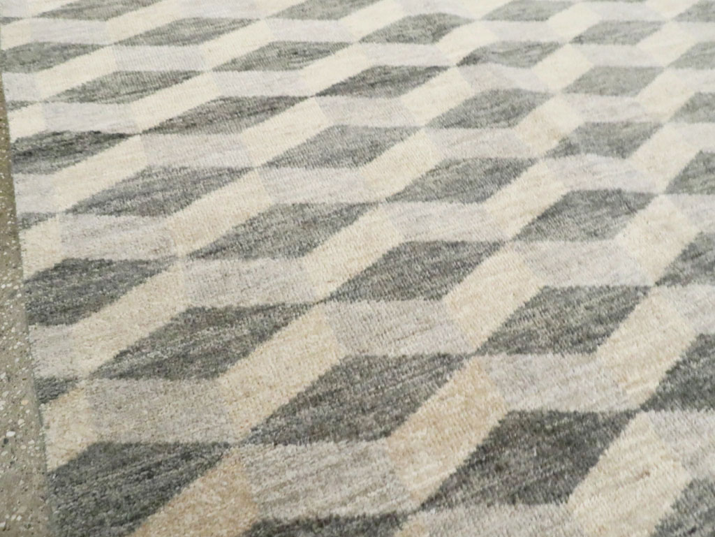 Contemporary Turkish Anatolian Room Size Carpet, No.29541 - Gsblank