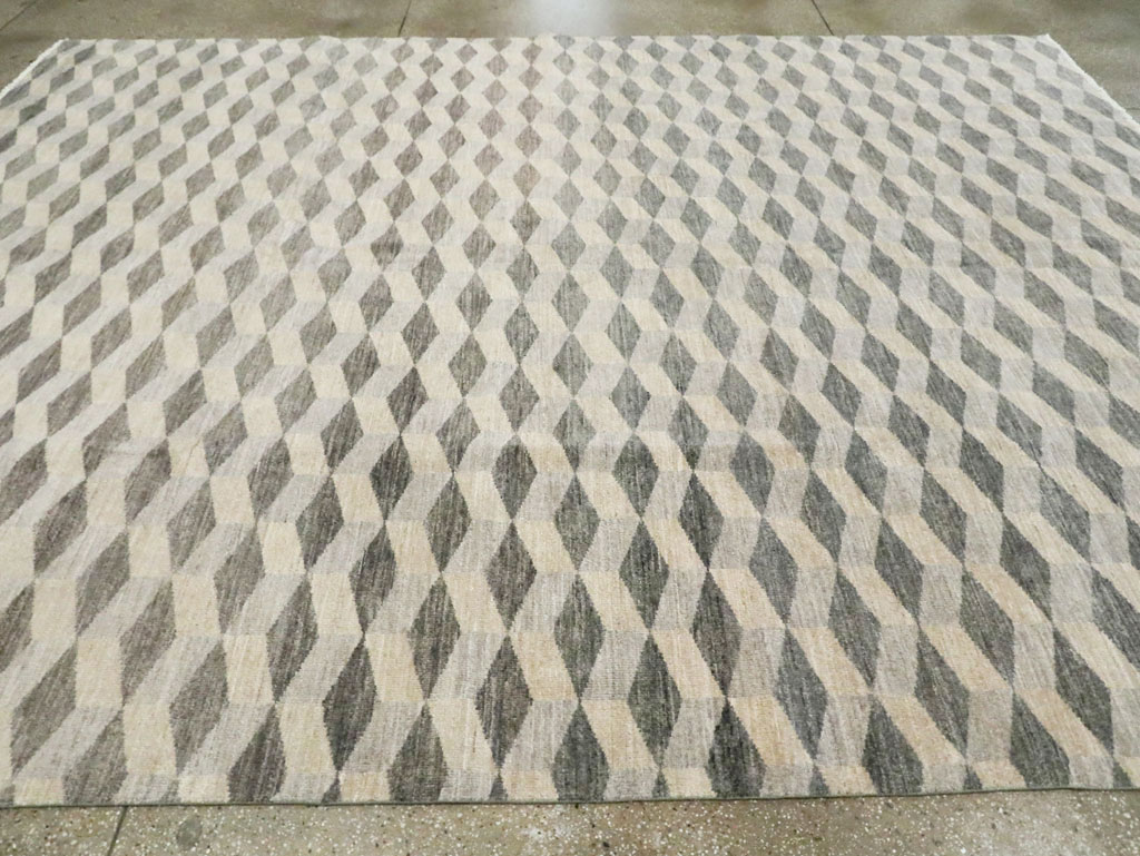 Contemporary Turkish Anatolian Room Size Carpet, No.29541 - Gsblank