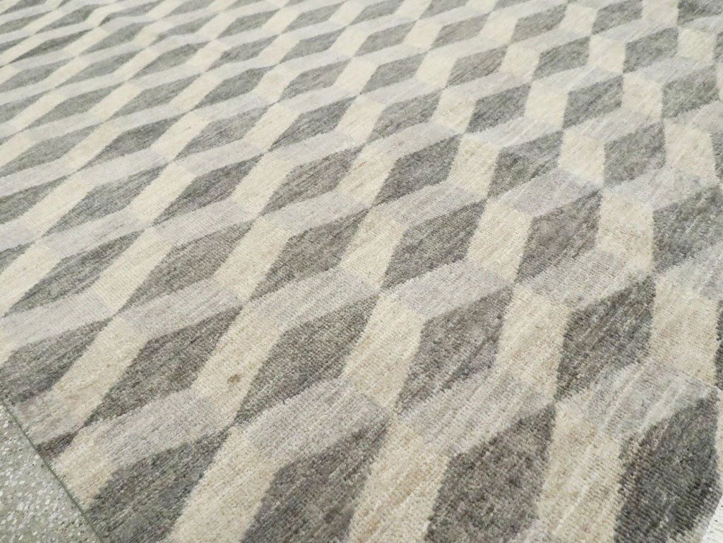 Contemporary Turkish Anatolian Room Size Carpet, No.29541 - Gsblank