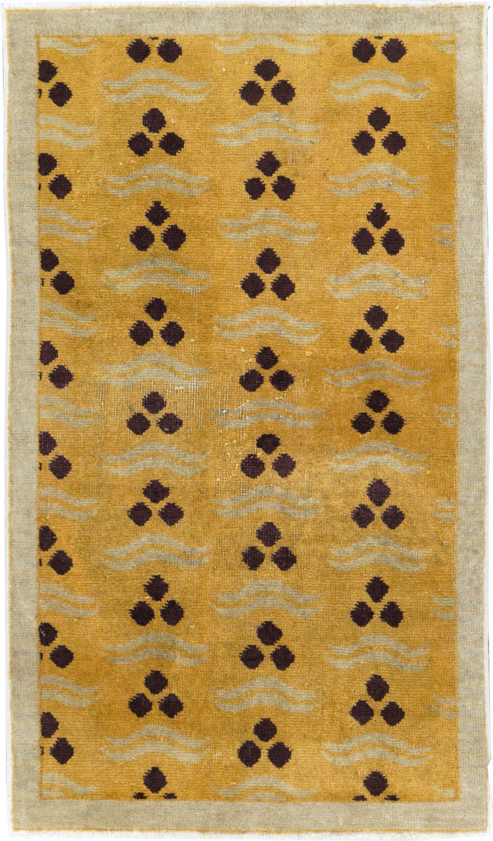 Vintage Anatolian Deco Rug, No.29543 - Gsblank