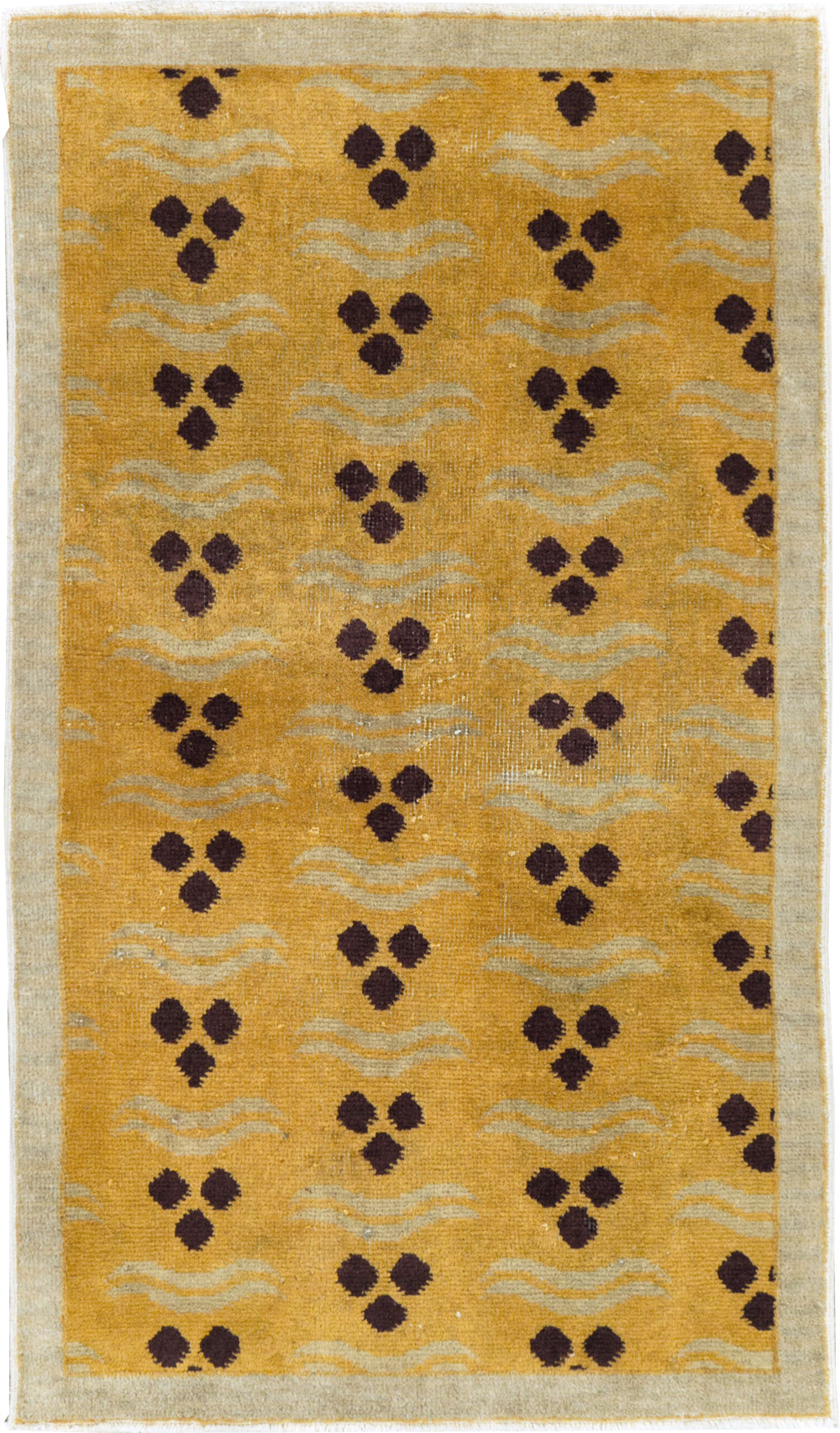 Vintage Anatolian Deco Rug, No.29543 - Gsblank