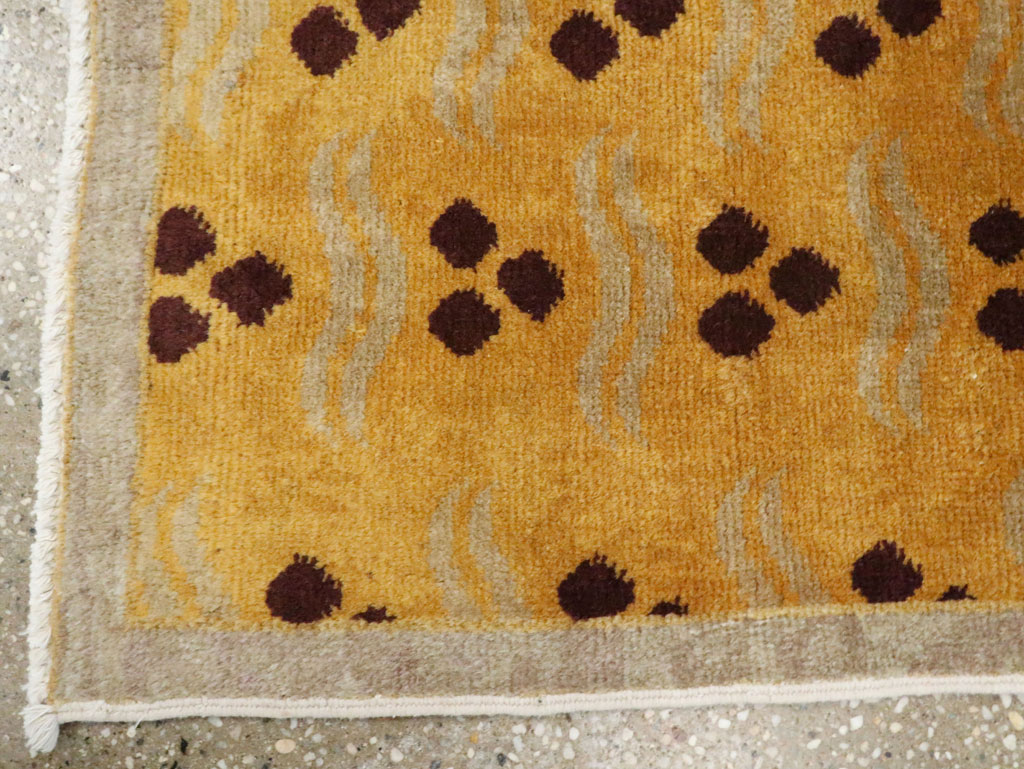 Vintage Turkish Anatolian Deco Rug, No.29544 - Gsblank