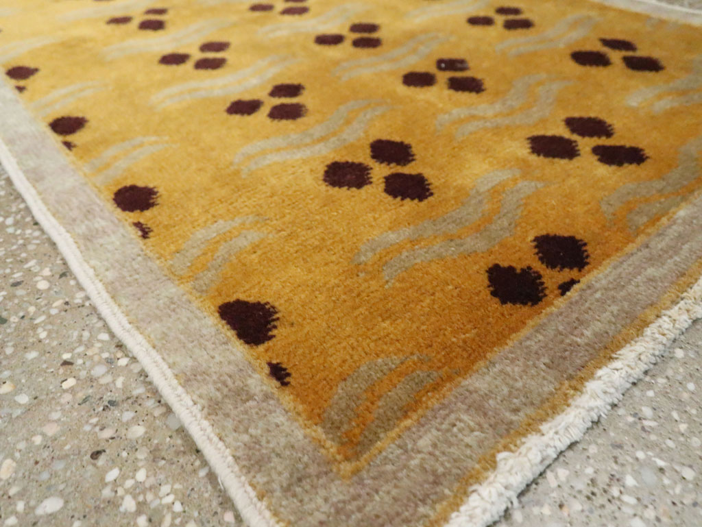 Vintage Turkish Anatolian Deco Rug, No.29544 - Gsblank
