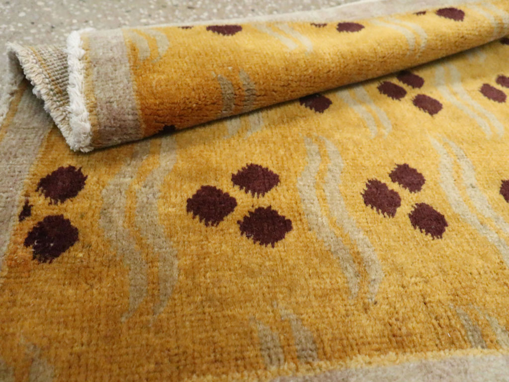 Vintage Turkish Anatolian Deco Rug, No.29544 - Gsblank