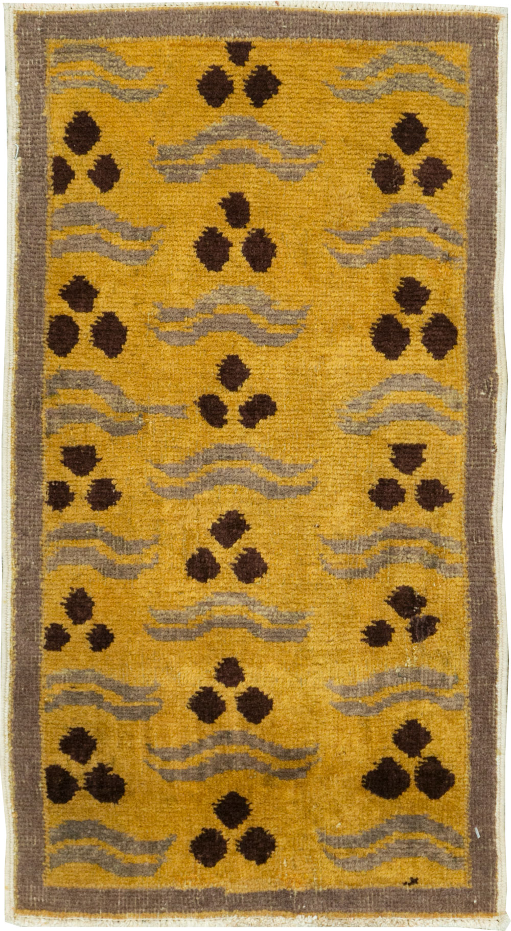 Vintage Turkish Art Deco Rug, No.29548 - Gsblank