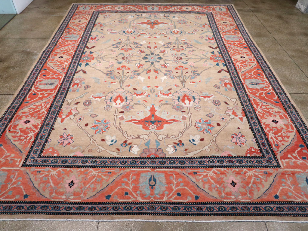 Contemporary Persian Mahal Large Room Size Carpet, No.29561 - Gsblank