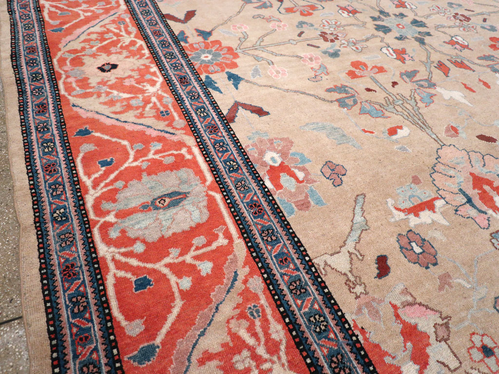 Contemporary Persian Mahal Large Room Size Carpet, No.29561 - Gsblank