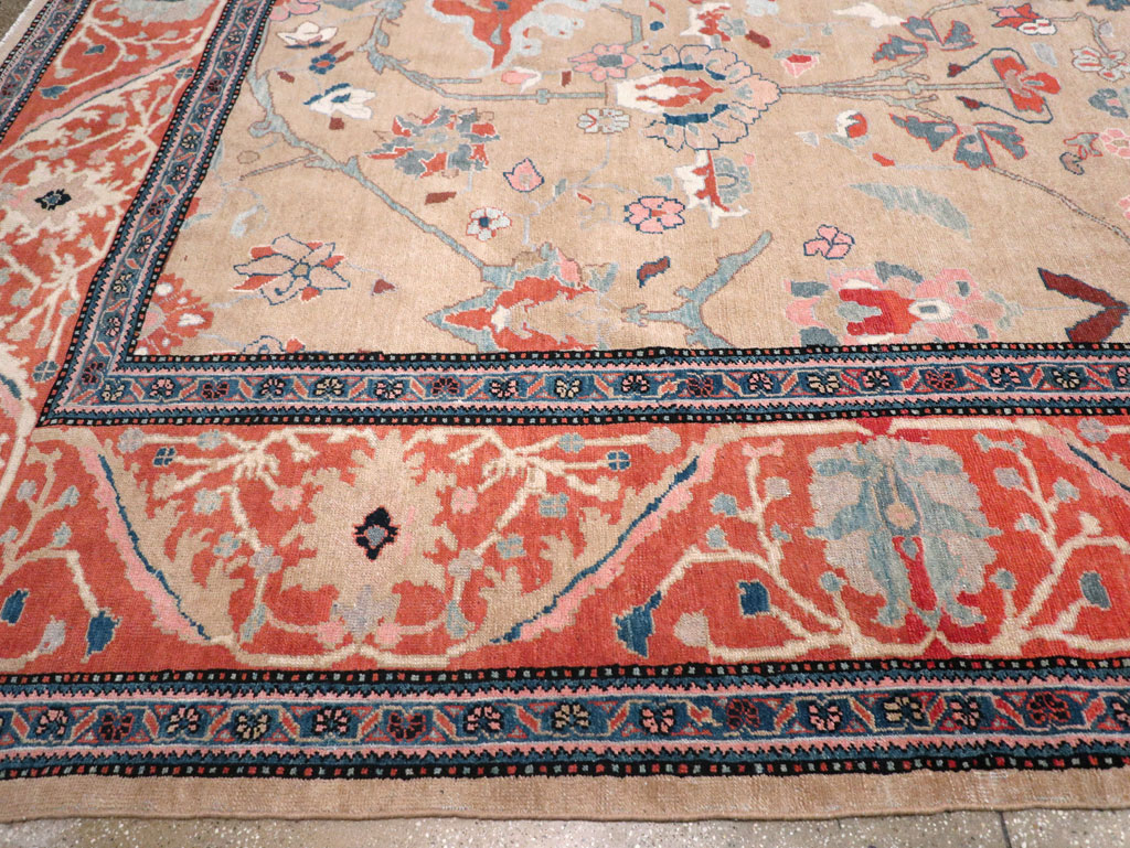 Contemporary Persian Mahal Large Room Size Carpet, No.29561 - Gsblank