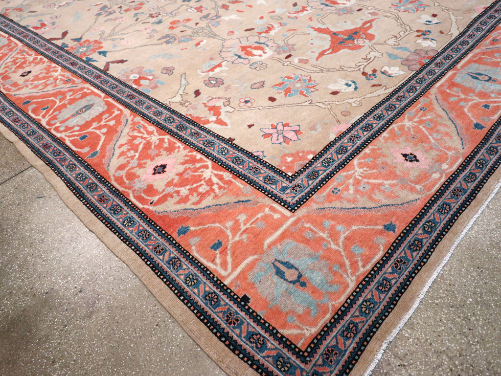 Contemporary Persian Mahal Large Room Size Carpet, No.29561 - Gsblank