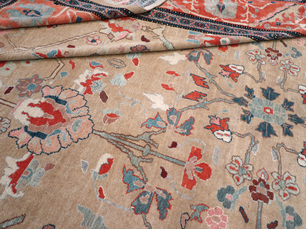 Contemporary Persian Mahal Large Room Size Carpet, No.29561 - Gsblank