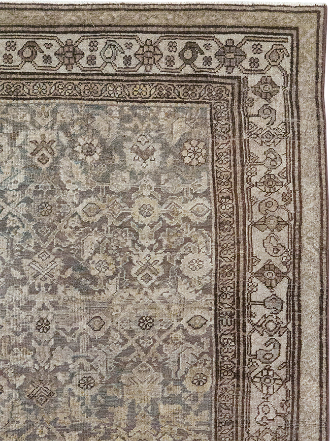 Antique Persian Bidjar Gallery Carpet, No.29564 - Gsblank