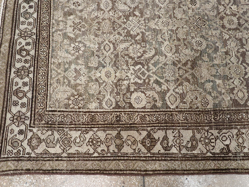 Antique Persian Bidjar Gallery Carpet, No.29564 - Gsblank