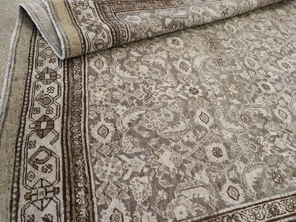 Antique Persian Bidjar Gallery Carpet, No.29564 - Gsblank