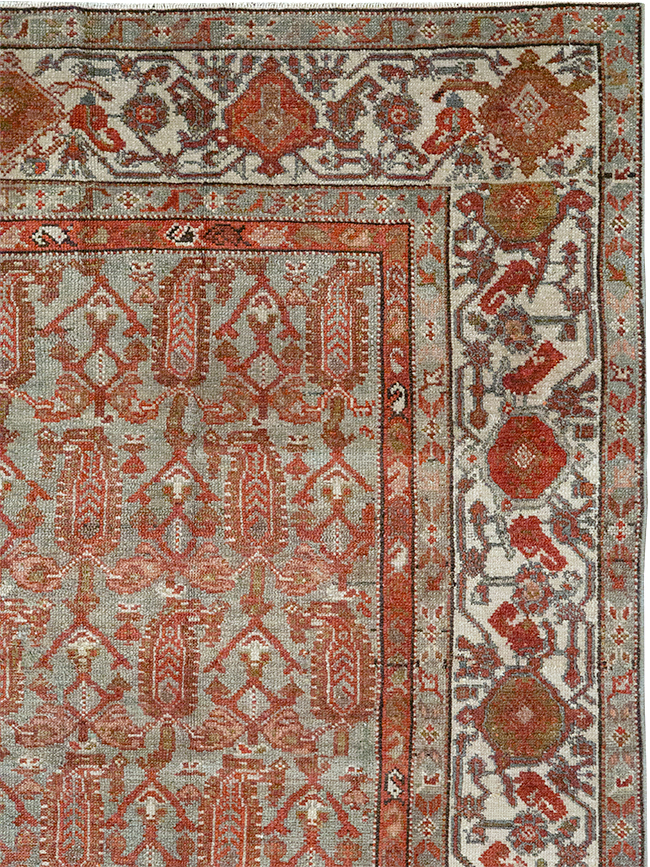 Antique Persian Malayer Gallery Rug, No.29566 - Gsblank