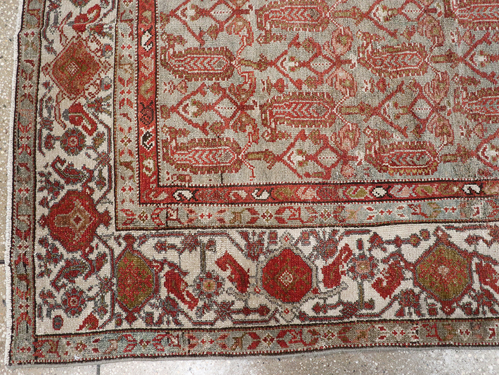 Antique Persian Malayer Gallery Rug, No.29566 - Gsblank