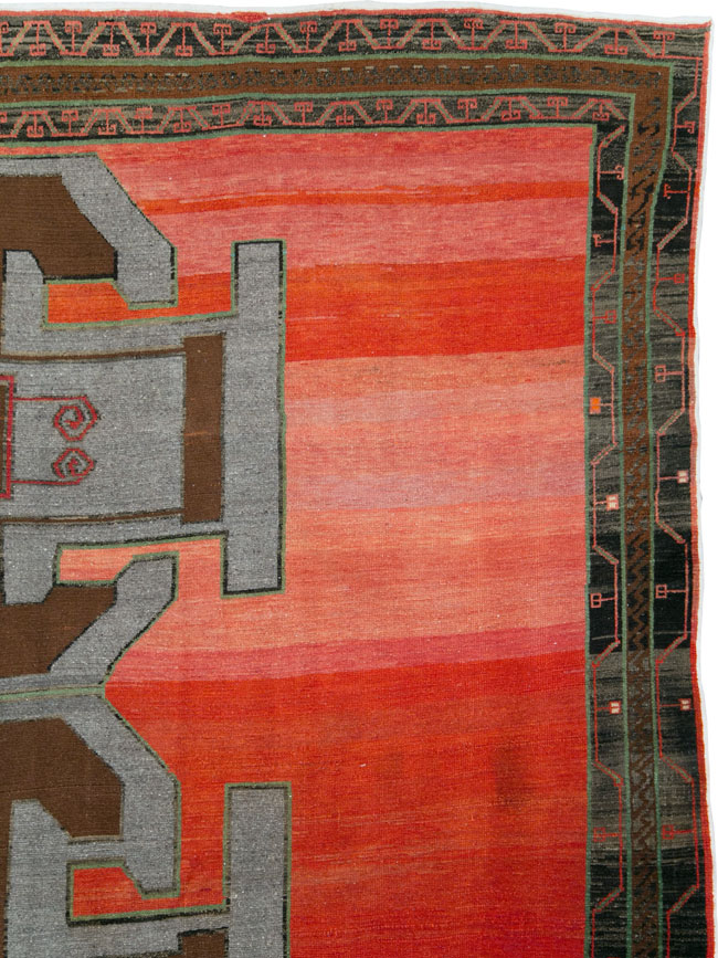 Vintage Anatolian Square Carpet, No.29577 - Gsblank