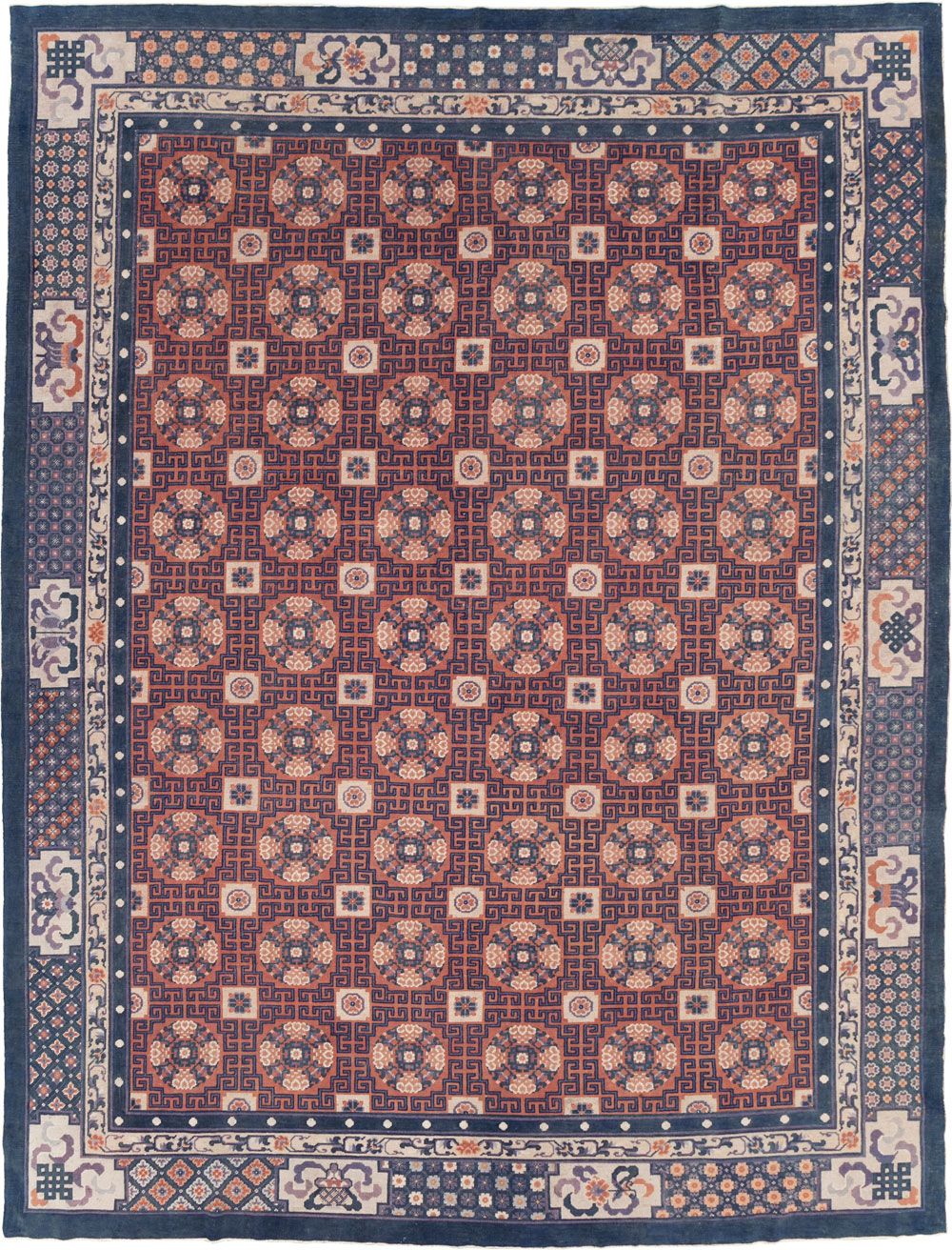 Antique Chinese Peking Carpet, No.29581 - Gsblank