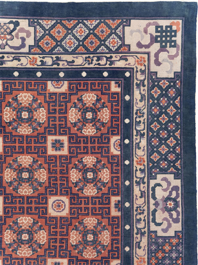 Antique Chinese Peking Carpet, No.29581 - Gsblank
