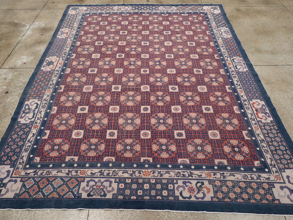Antique Chinese Peking Carpet, No.29581 - Gsblank