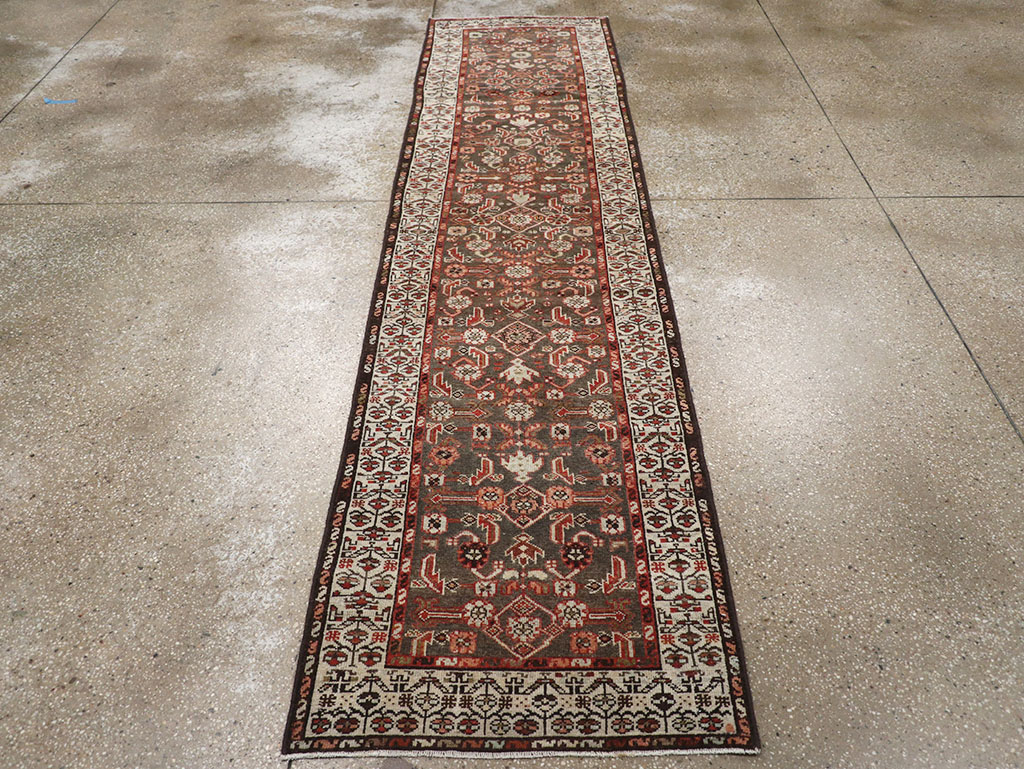 Antique Persian Malayer Runner, No.29582 - Gsblank