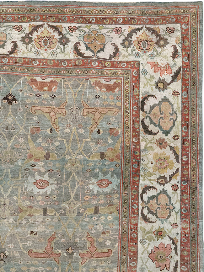 Antique Persian Bidjar Large Carpet, No.29583 - Gsblank