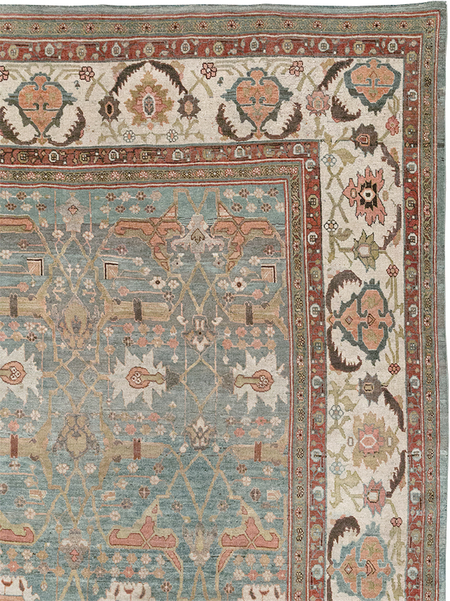 Antique Persian Bidjar Large Carpet, No.29583 - Gsblank