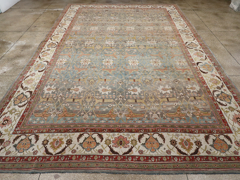 Antique Persian Bidjar Large Carpet, No.29583 - Gsblank