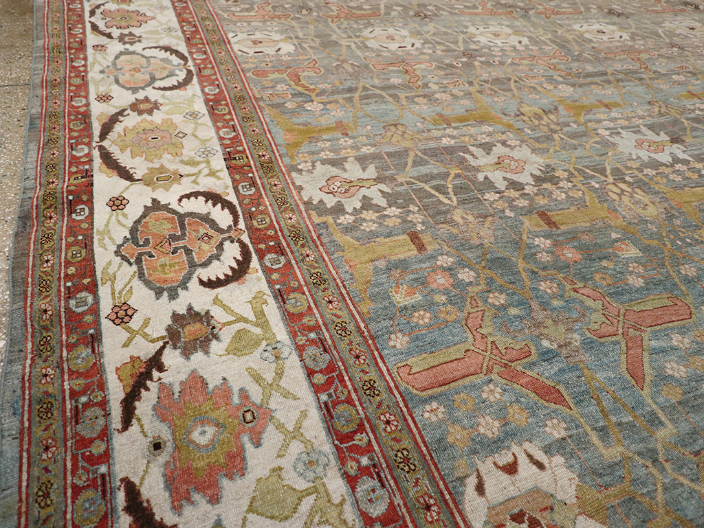 Antique Persian Bidjar Large Carpet, No.29583 - Gsblank
