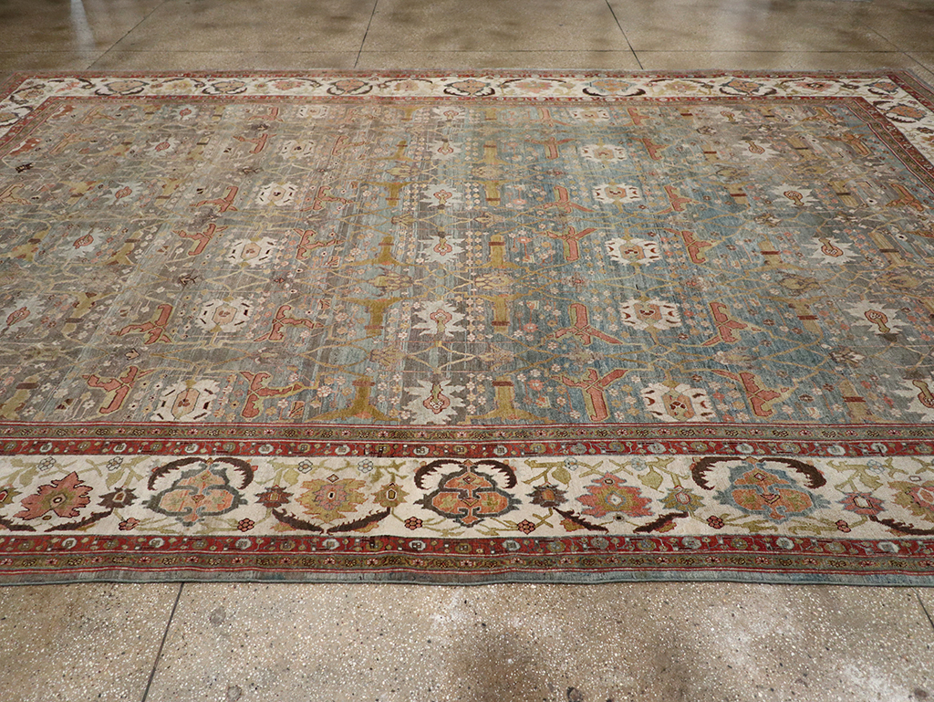 Antique Persian Bidjar Large Carpet, No.29583 - Gsblank