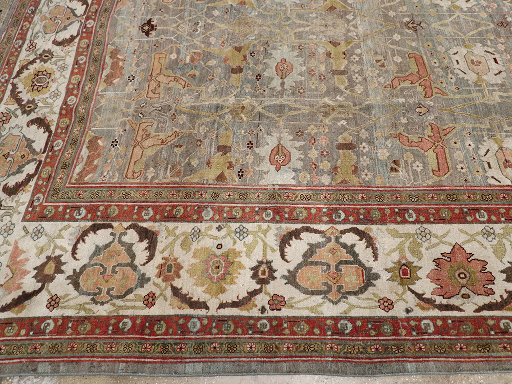 Antique Persian Bidjar Large Carpet, No.29583 - Gsblank