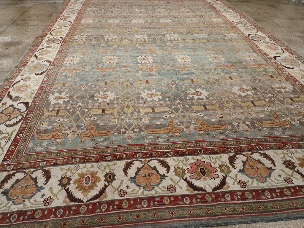 Antique Persian Bidjar Large Carpet, No.29583 - Gsblank