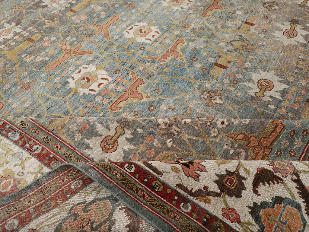 Antique Persian Bidjar Large Carpet, No.29583 - Gsblank