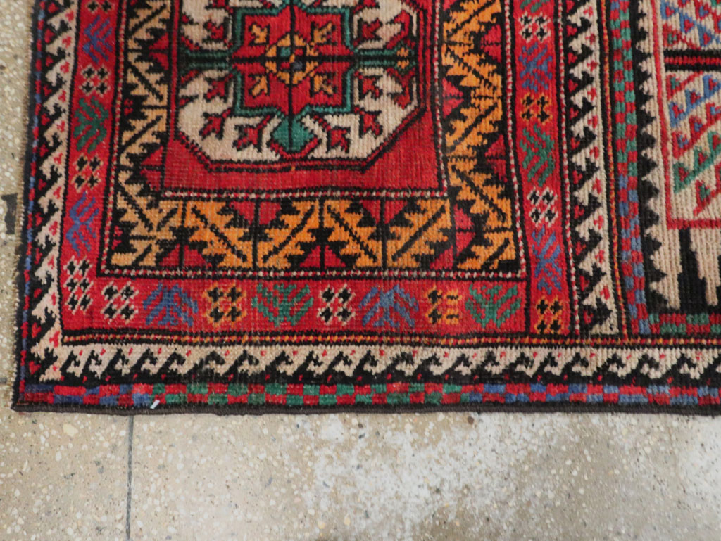 Vitnage Persian Baluch Runner, No.29597 - Gsblank