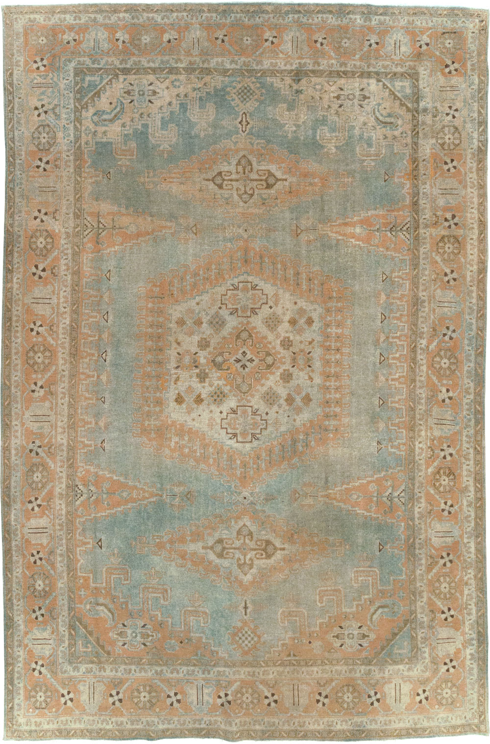 Vintage Persian Veece Room Size Carpet, No.29598 - Gsblank