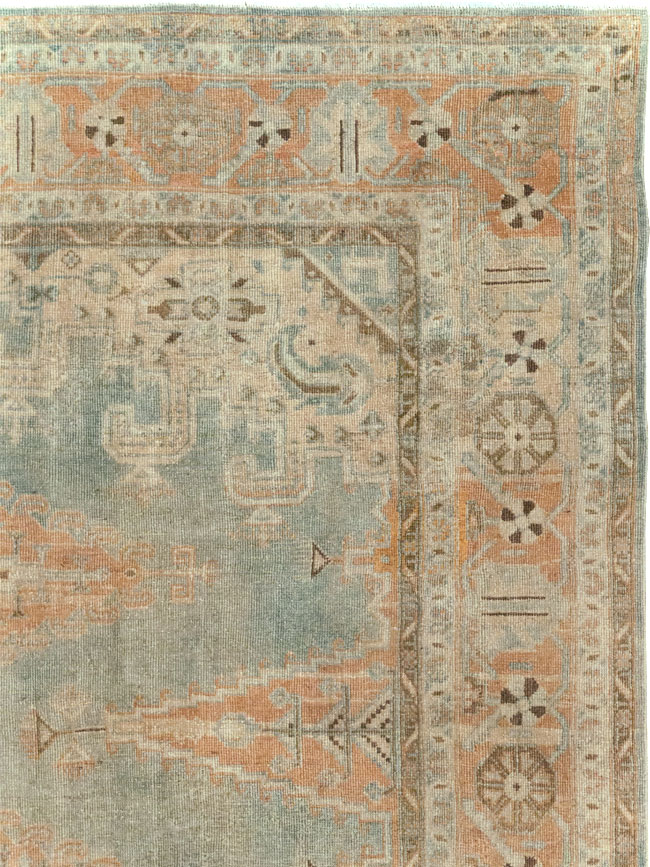 Vintage Persian Veece Room Size Carpet, No.29598 - Gsblank