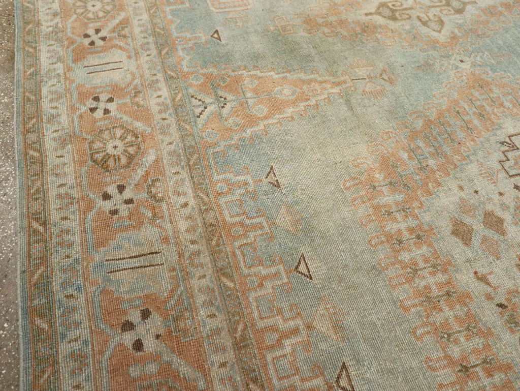 Vintage Persian Veece Room Size Carpet, No.29598 - Gsblank