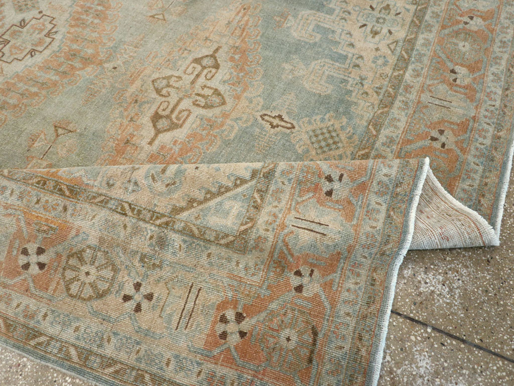 Vintage Persian Veece Room Size Carpet, No.29598 - Gsblank