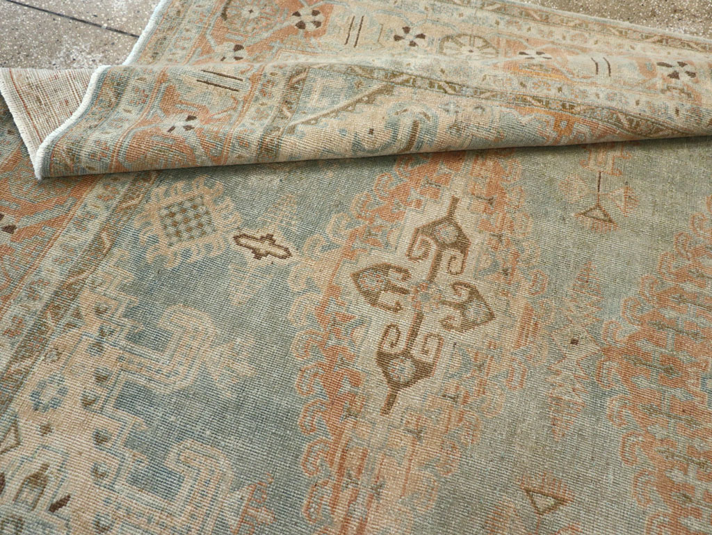 Vintage Persian Veece Room Size Carpet, No.29598 - Gsblank