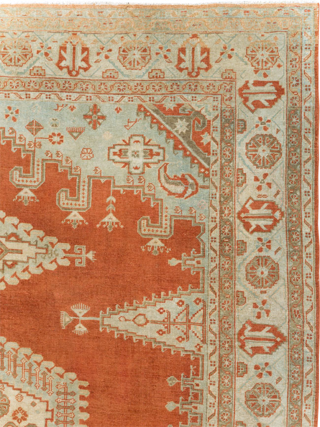 Vintage Persian Veece Room Size Carpet, No.29599 - Gsblank