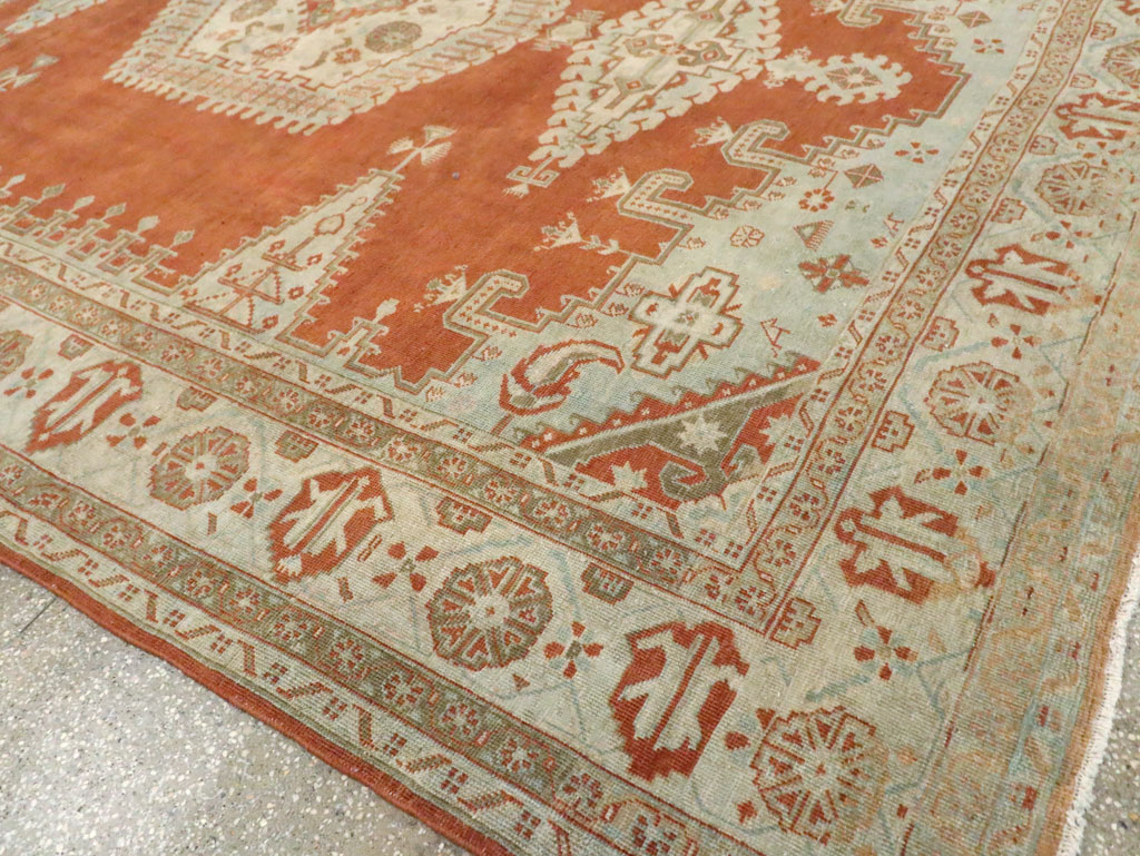 Vintage Persian Veece Room Size Carpet, No.29599 - Gsblank