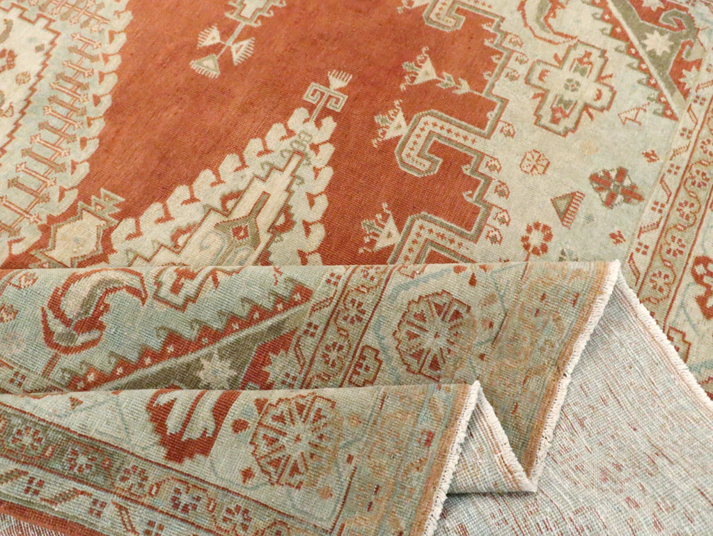 Vintage Persian Veece Room Size Carpet, No.29599 - Gsblank