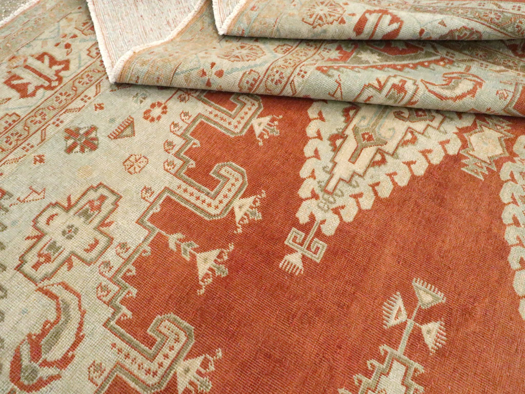 Vintage Persian Veece Room Size Carpet, No.29599 - Gsblank