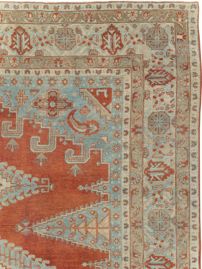 Vintage Persian Veece Carpet, No.29600 - Gsblank
