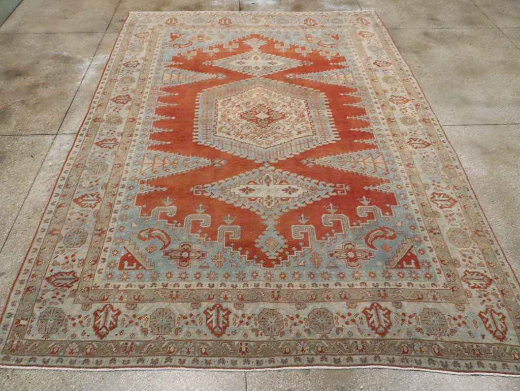 Vintage Persian Veece Carpet, No.29600 - Gsblank