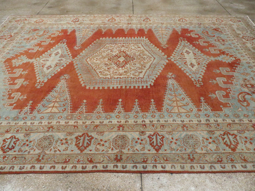 Vintage Persian Veece Carpet, No.29600 - Gsblank