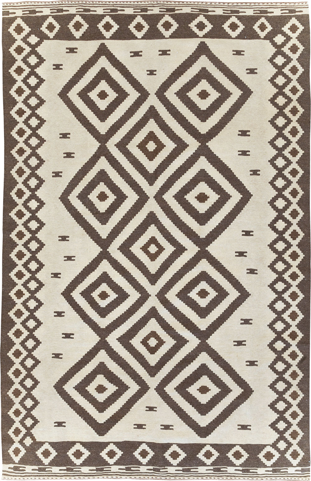 Vintage Persian Flatweave Kilim, No.29602 - Gsblank