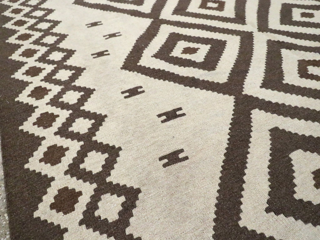 Vintage Persian Flatweave Kilim, No.29602 - Gsblank