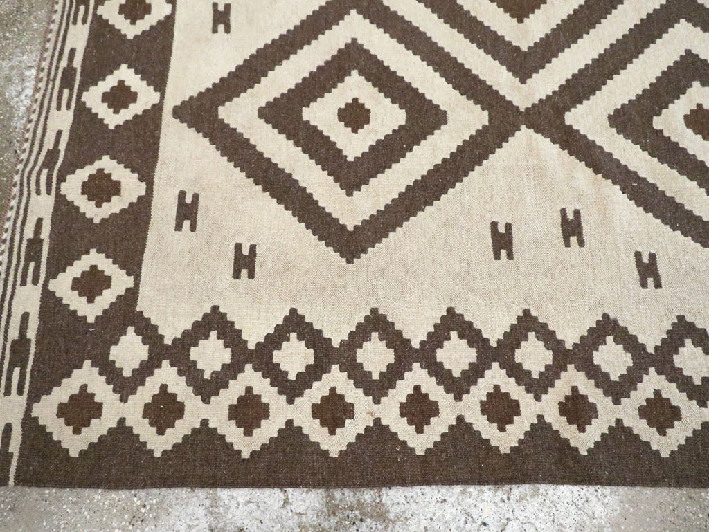 Vintage Persian Flatweave Kilim, No.29602 - Gsblank